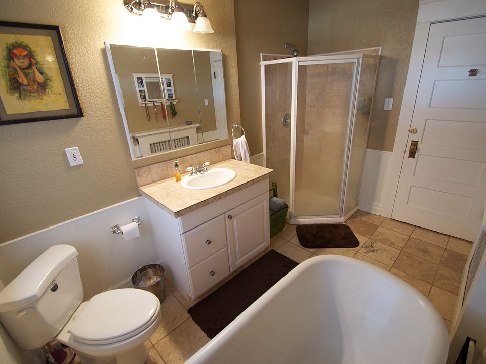 Bathroom (claw foot tub and shower)