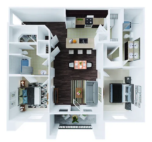 Floor plan B1
