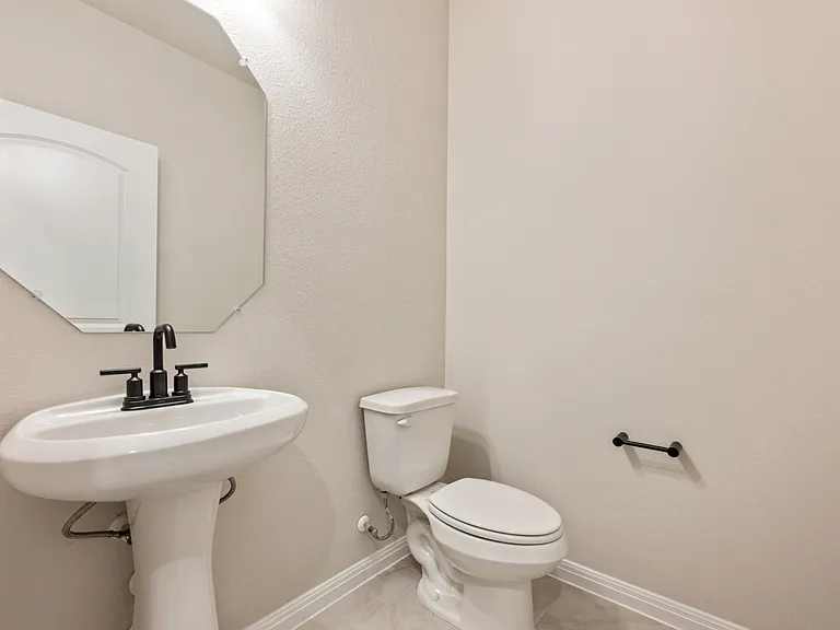 Half bath downstairs