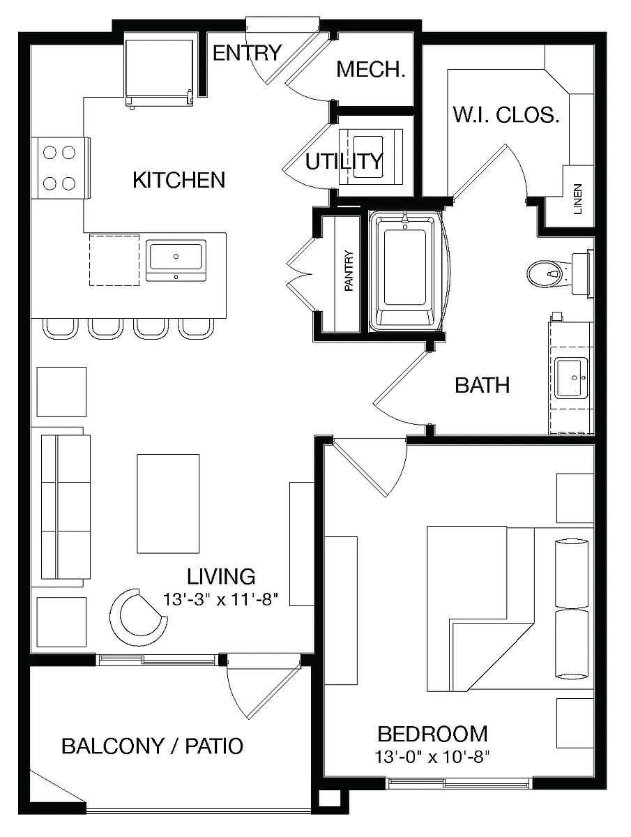 Floor plan Baldy
