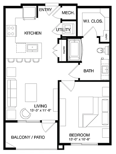 Floor plan Baldy