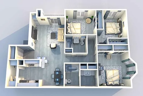 Floor plan The 1100