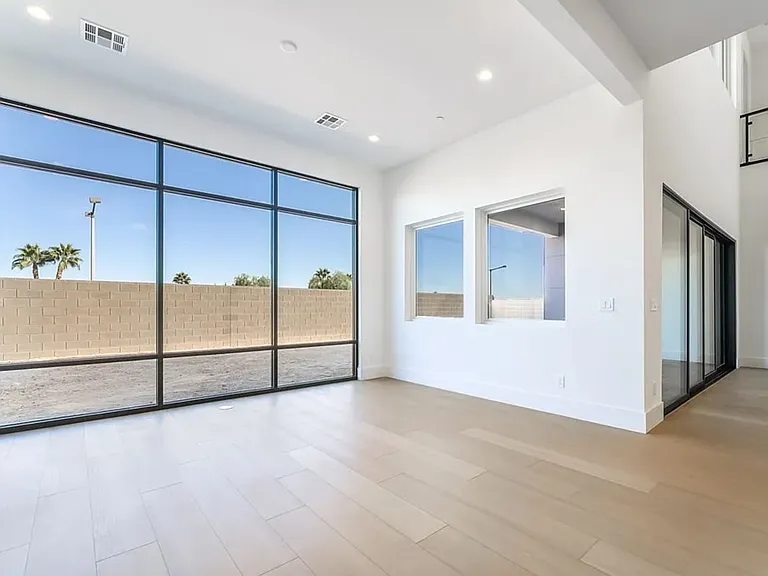 Dining Space with Large Store Front Windows