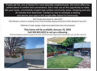 2913 Pueblo Alto, Santa Fe, NM 87507