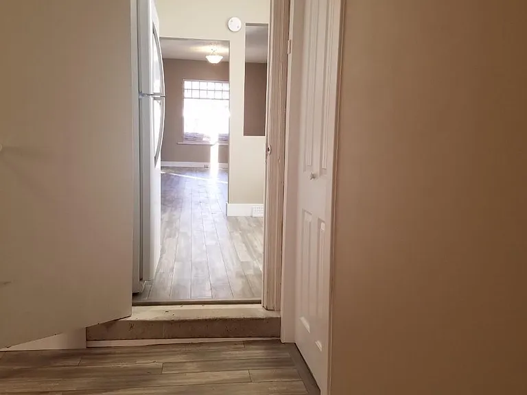 View from back bedroom to front of house