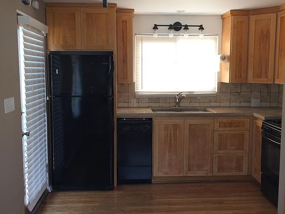 Kitchen (with front door on left)
