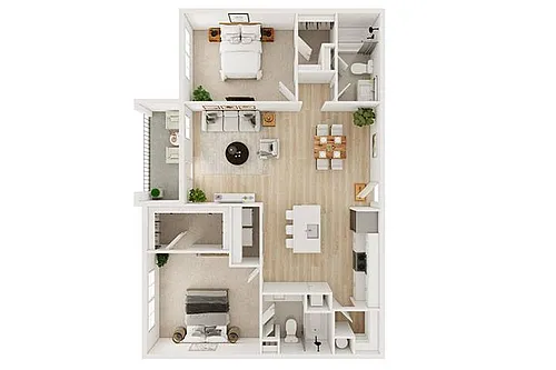 Floor plan B3