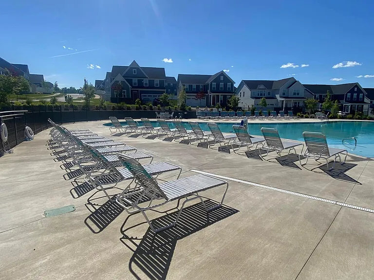 New Vermillion neighborhood pool with private, key fob access