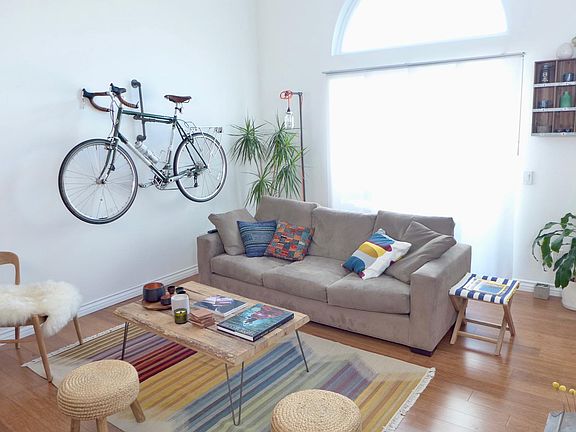 Living room filled with light