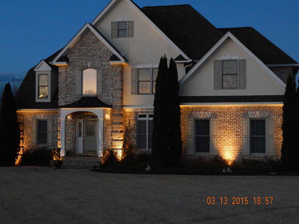 Front of House in the Evenin