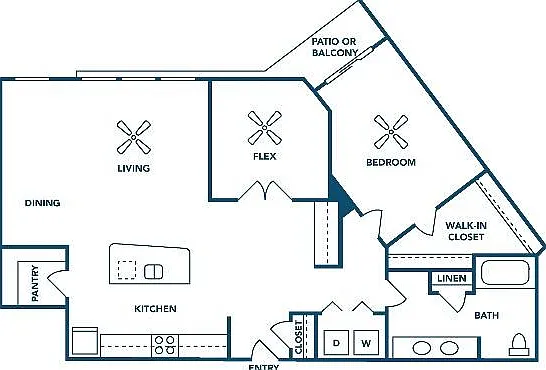 1 Bedroom | 1 Bath | 1076 SF 1 Bedroom | 1 Bath | 1076 SF