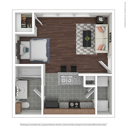 Floor plan E1 Renovated