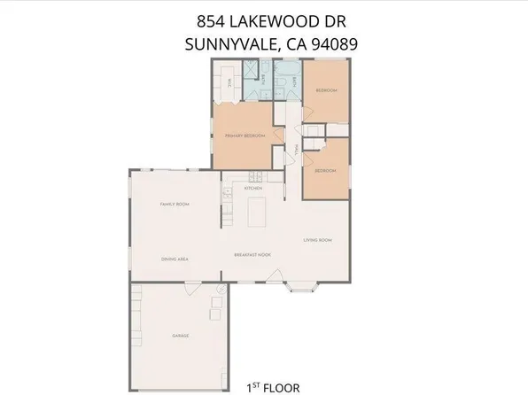 854 Lakewood Dr, Sunnyvale, CA 94089