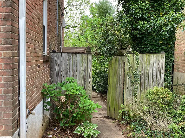 Side entrance
