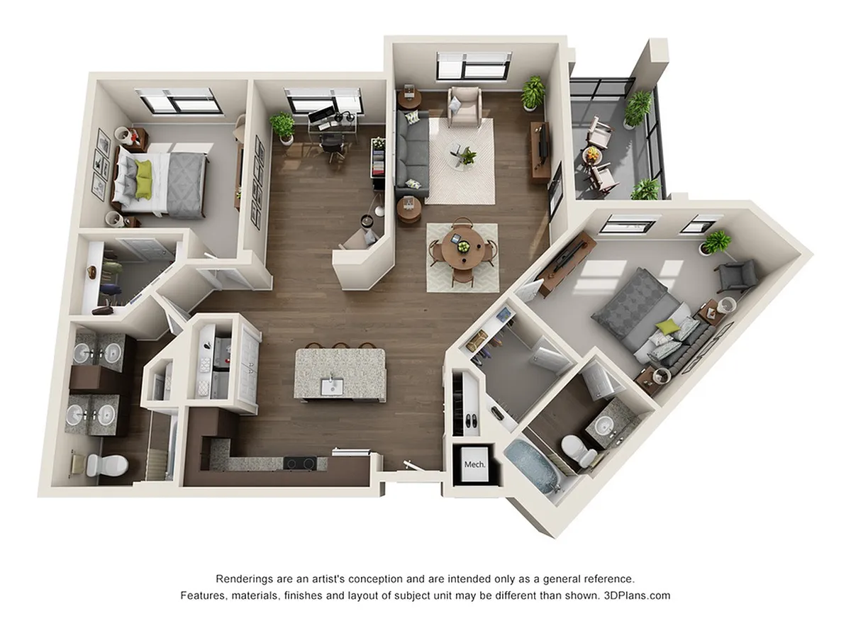 Floor plan B6