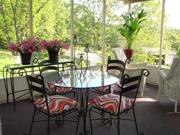 Screened In Porch off of Den