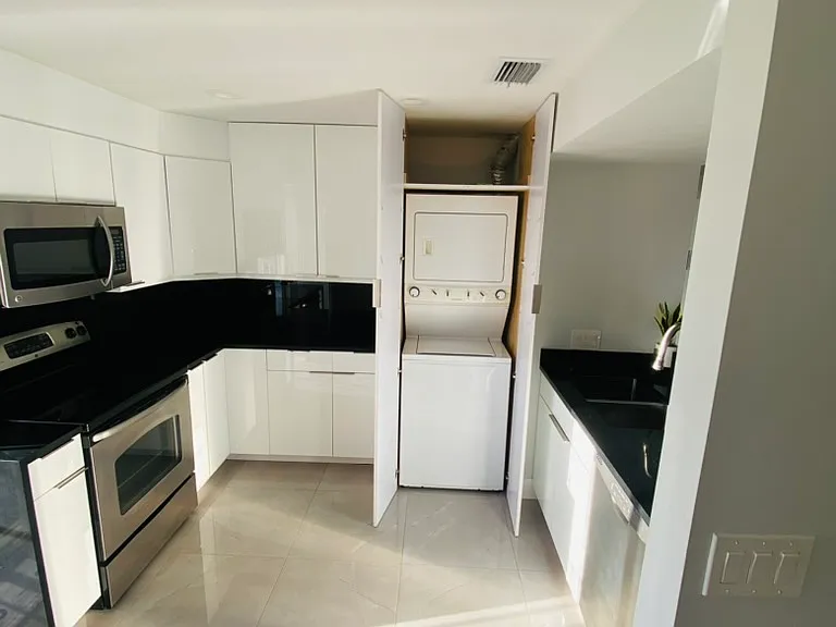 Washer and dryer in the unit!