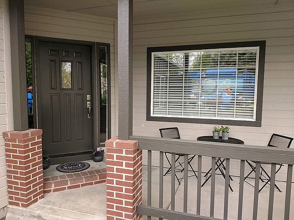 Wrap around front porch.