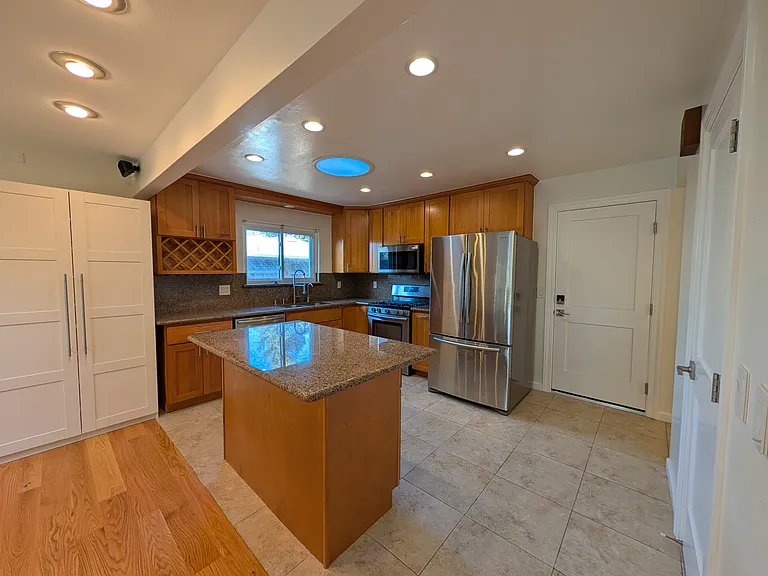 Kitchen, from family room.