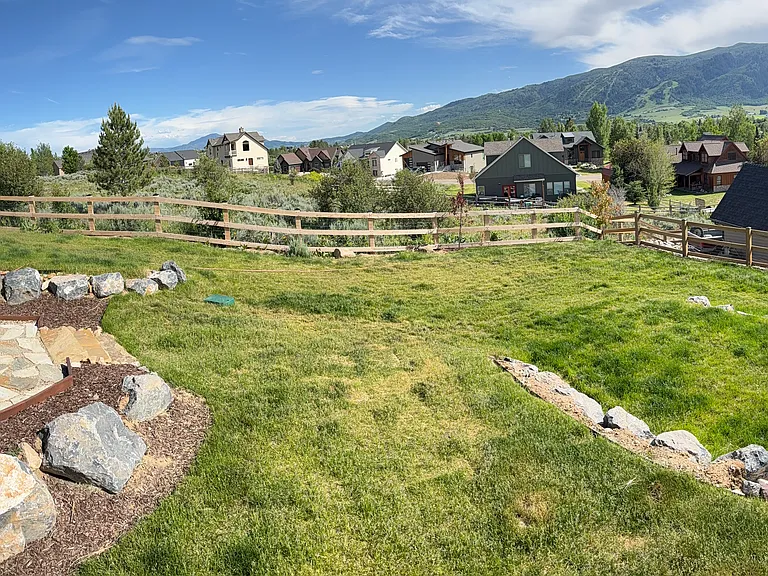 Shared backyard with landlord
