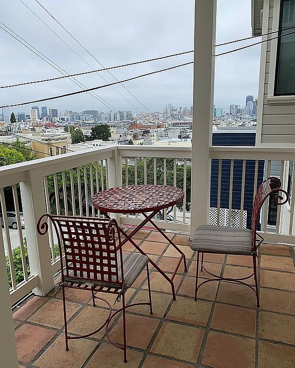 downtown view from porch