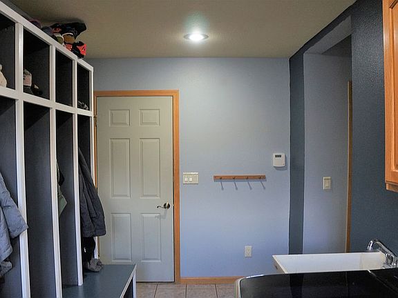 mudroom off of garage