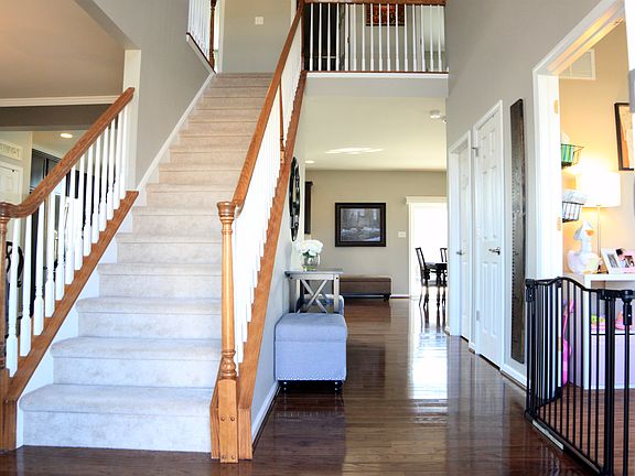 Foyer and center hall