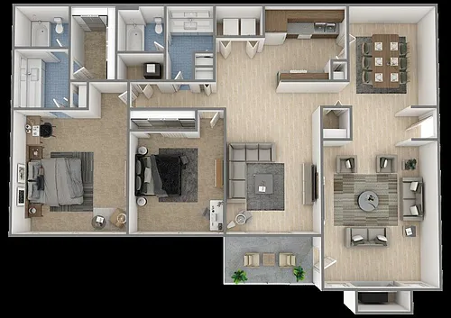 Floor plan Peony