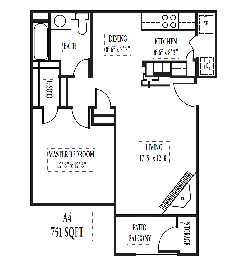 Floor plan A4