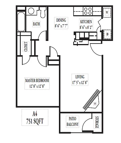 Floor plan A4