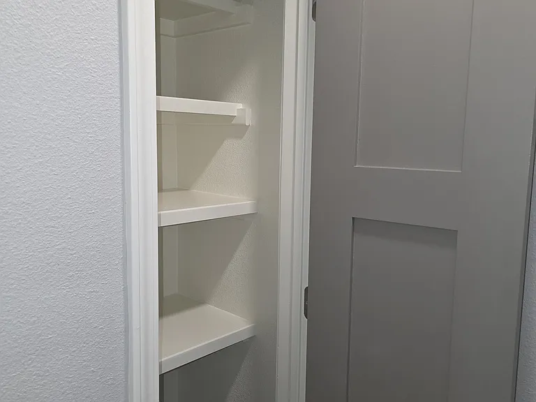 bathroom closet
