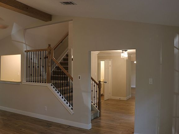 Looking into entryway