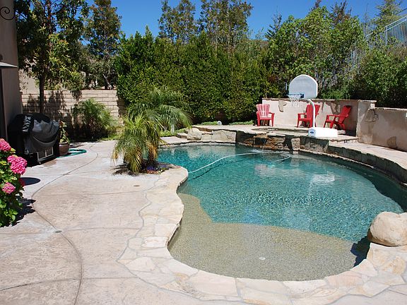Backyard with Pool