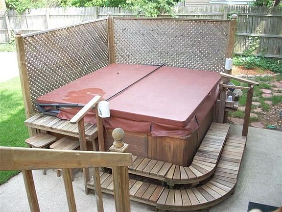 Hot tub (included with full price offer)