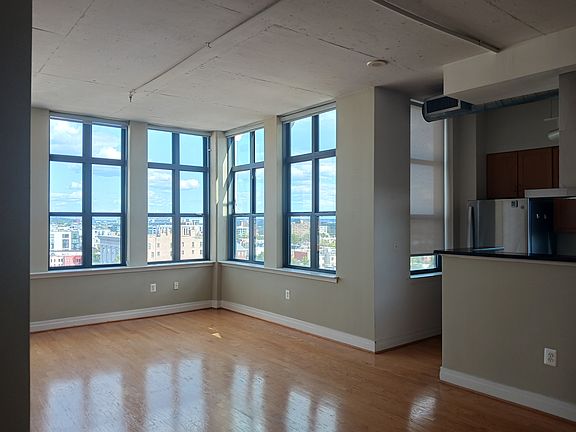 living-room with open kitchen