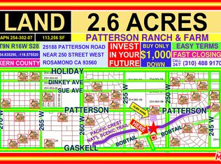 25018 W Patterson Rd, Rosamond, CA 93560