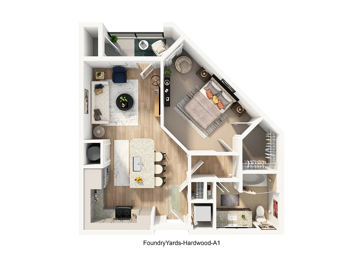 Floor plan A1