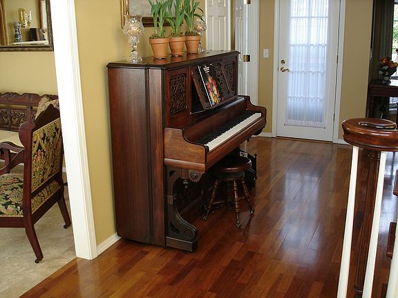 Wide Entry Cherry Hardwood