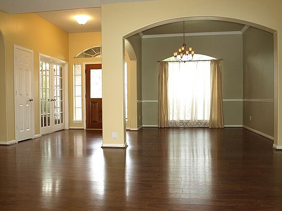 View back to the entry and formal dining.