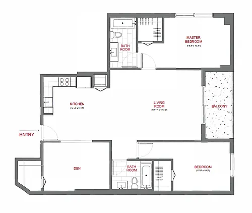 Floor plan P