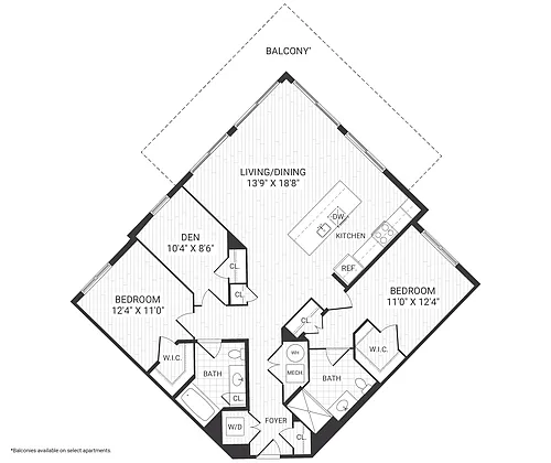 Floor plan Beacon - B7
