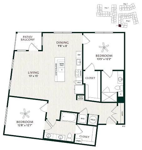 Floor plan B12