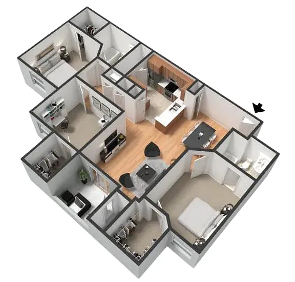 Floor plan C1