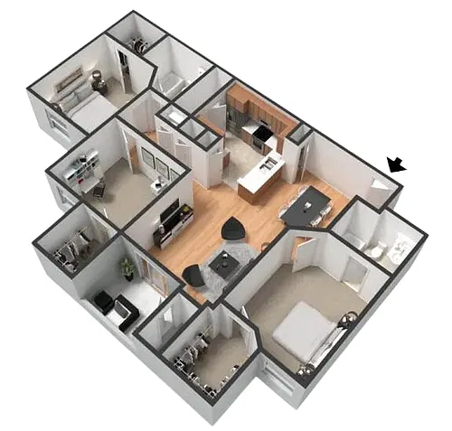 Floor plan C1 Traditional
