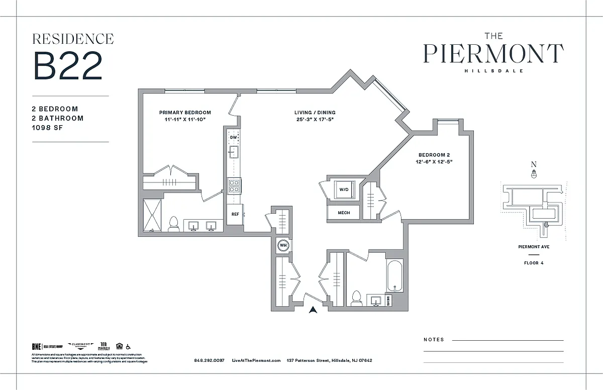 Floor plan B22