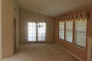 Dining room with french doors to back patio