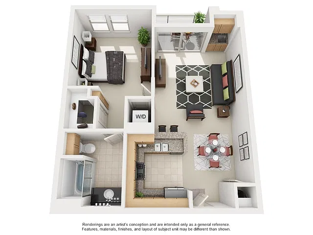 Floor plan B1 - Classic