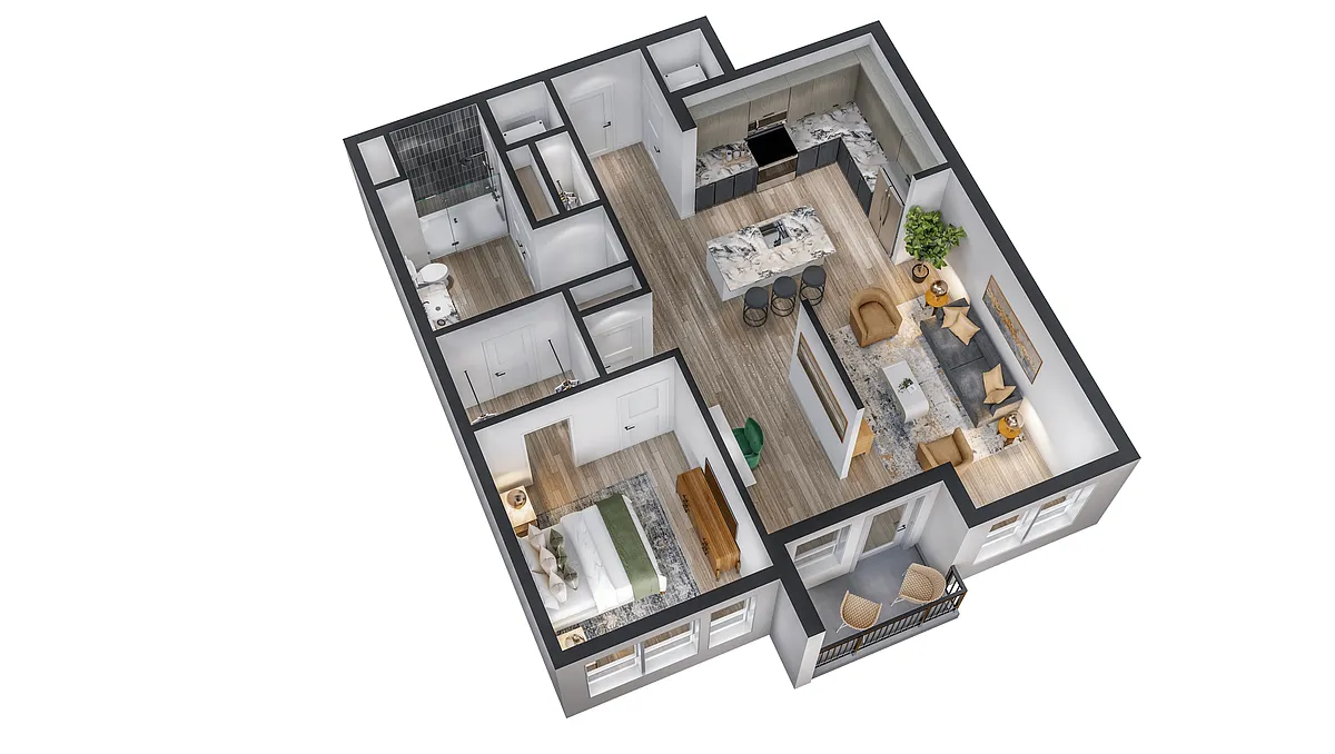 Floor plan A9-PH