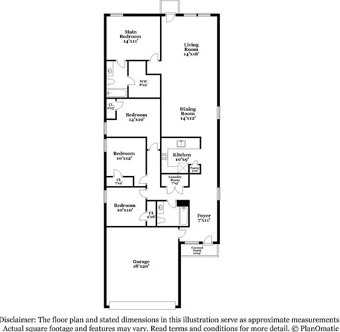 4 bed, 2.0 bath, 1627 sqft, $1,810 — Photo 2