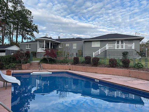 Pool, view of master patio